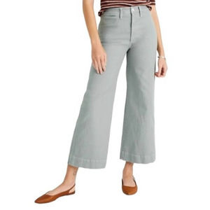 Madewell Gray Flare & Wide Leg Jeans